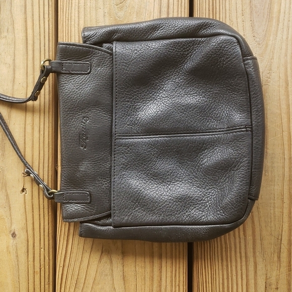 Fossil leather black crossbody bag - Picture 3 of 8